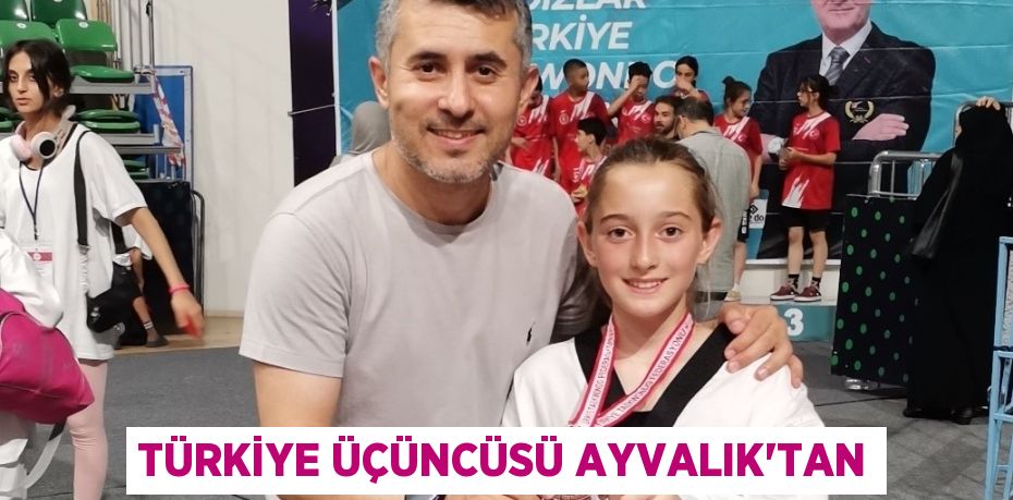 Türkiye üçüncüsü Ayvalık’tan