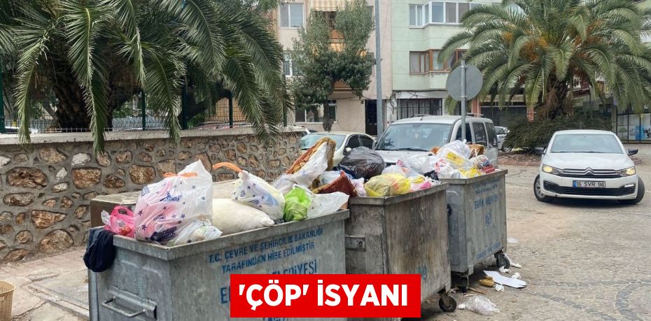 'ÇÖP' İSYANI