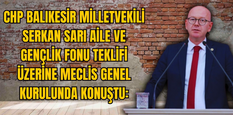 &quot;TÜRKİYE'NİN BEKA SORUNU, AKP İKTİDARININ GENÇ VE DİNAMİK NÜFUSUMUZU UMUDUNU YİTİRECEK DURUMA GETİRMİŞ OLMASIDIR&quot;