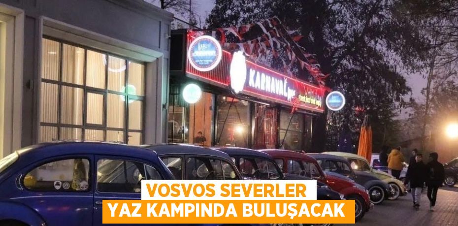 VOSVOS SEVERLER YAZ KAMPINDA BULUŞACAK