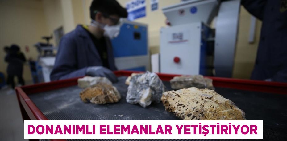 DONANIMLI ELEMANLAR YETİŞTİRİYOR