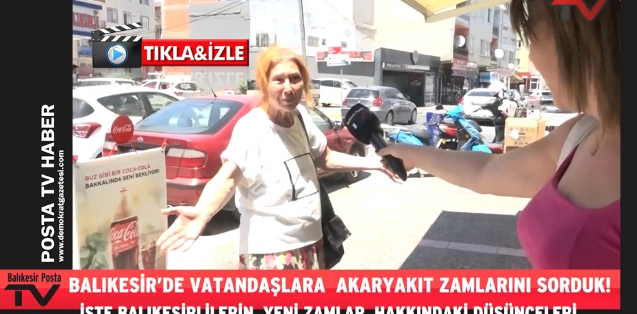 BALIKESİR'DE VATANDAŞLARA AKARYAKIT ZAMLARINI SORDUK !