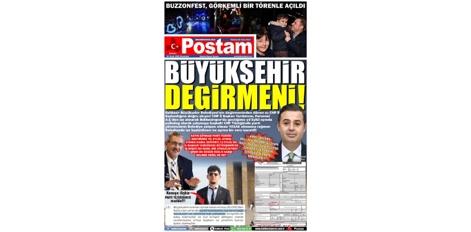 BÜYÜKŞEHİR DEĞİRMENİ!