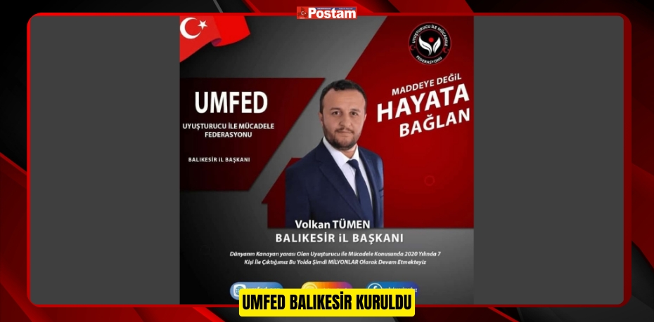 UMFED BALIKESİR KURULDU