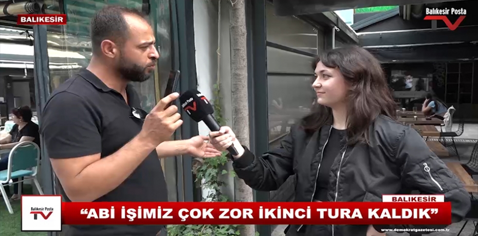 "ABİ İŞİMİZ ÇOK ZOR İKİNCİ TURA KALDIK"