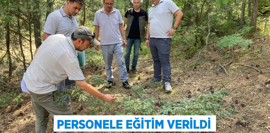 Personele eğitim verildi