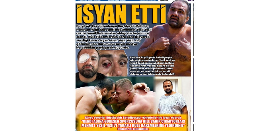 İSYAN ETTİ!