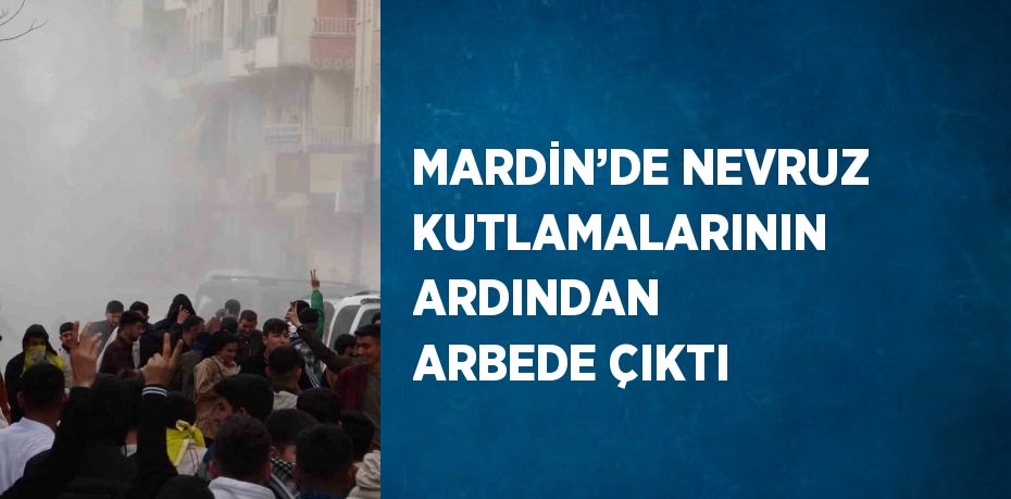 MARDİN’DE NEVRUZ KUTLAMALARININ ARDINDAN ARBEDE ÇIKTI