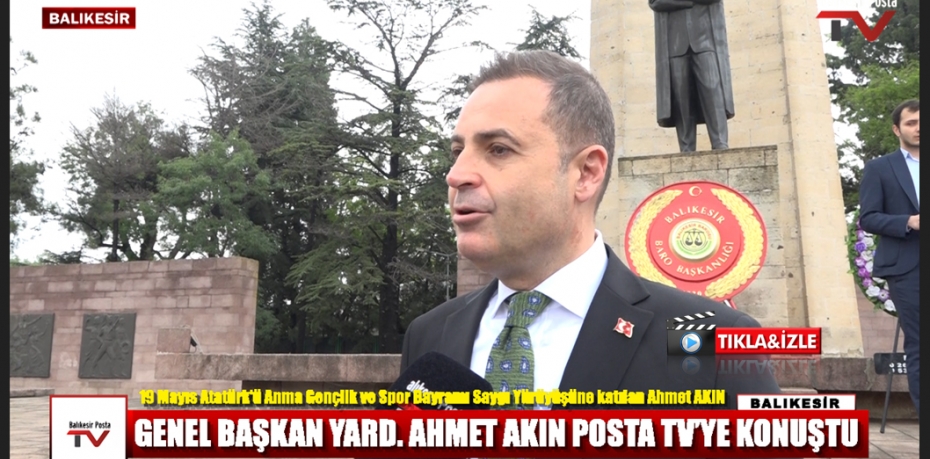 CHP GENEL BAŞKAN YARD. AHMET AKIN POSTA TV'YE KONUŞTU