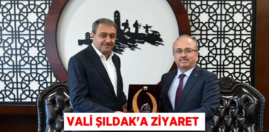 Vali Şıldak'a Ziyaret