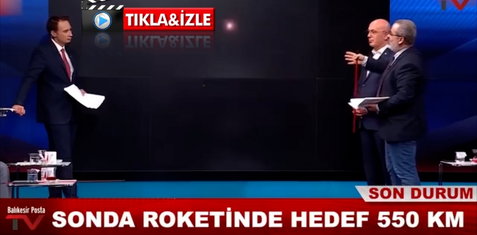 SONDA ROKETİNDE HEDEF 550 KM