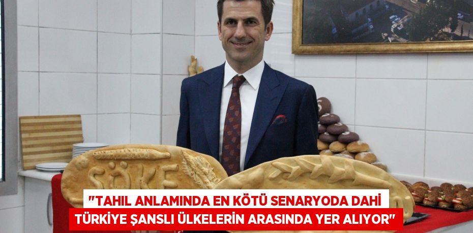 "Tahıl anlamında en kötü senaryoda dahi Türkiye şanslı ülkelerin arasında yer alıyor"