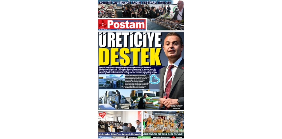 ÜRETİCİYE DESTEK