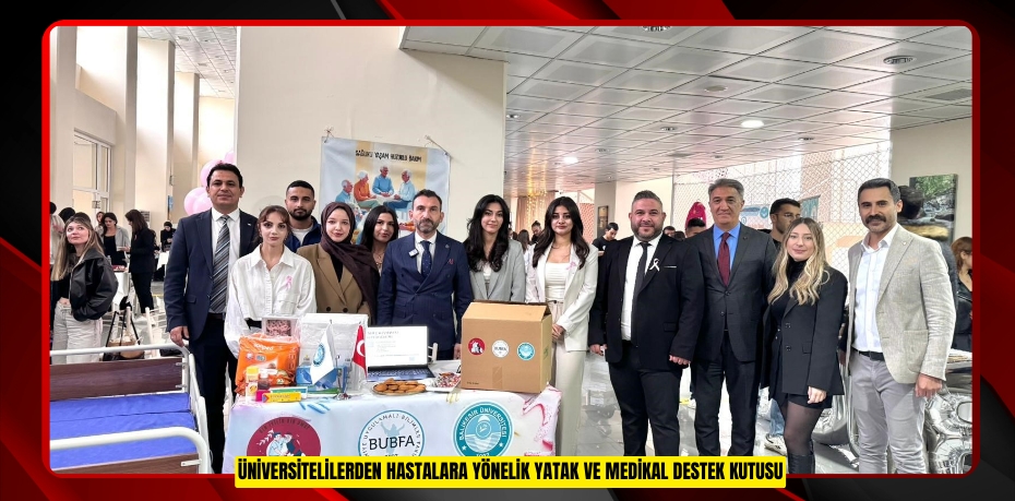 Üniversitelilerden Hastalara Yönelik Yatak ve Medikal Destek Kutusu