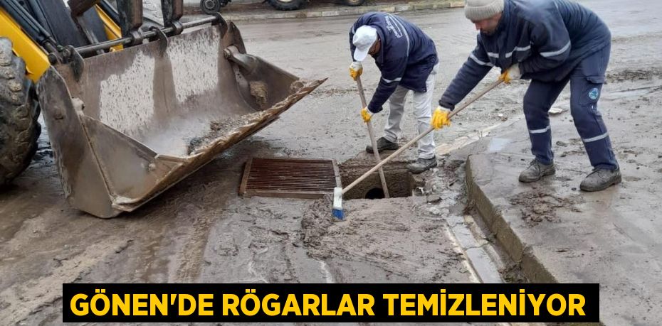 Gönen'de rögarlar temizleniyor