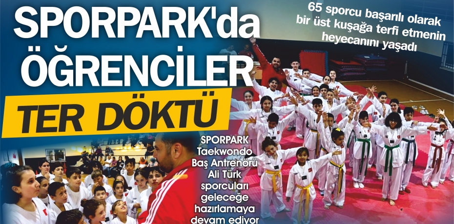 SPORPARK'da ÖĞRENCİLER BİRBİRLERİYLE YARIŞTILAR