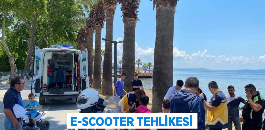 E-scooter tehlikesi