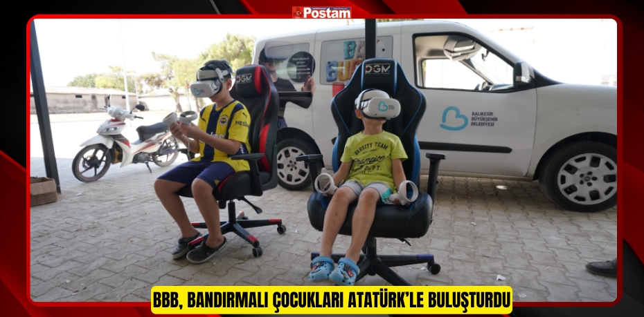 BBB, Bandırmalı çocukları Atatürk’le buluşturdu