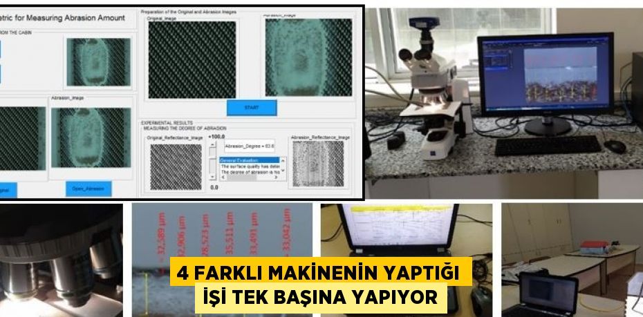 4 FARKLI MAKİNENİN YAPTIĞI İŞİ TEK BAŞINA YAPIYOR