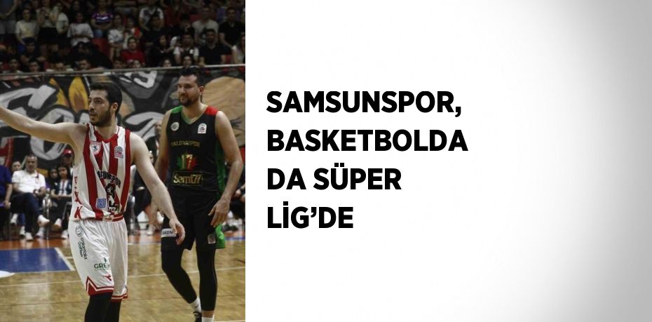 SAMSUNSPOR, BASKETBOLDA DA SÜPER LİG’DE