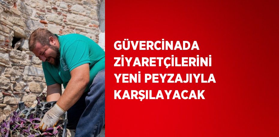 GÜVERCİNADA ZİYARETÇİLERİNİ YENİ PEYZAJIYLA KARŞILAYACAK