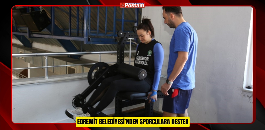 Edremit Belediyesi’nden sporculara destek