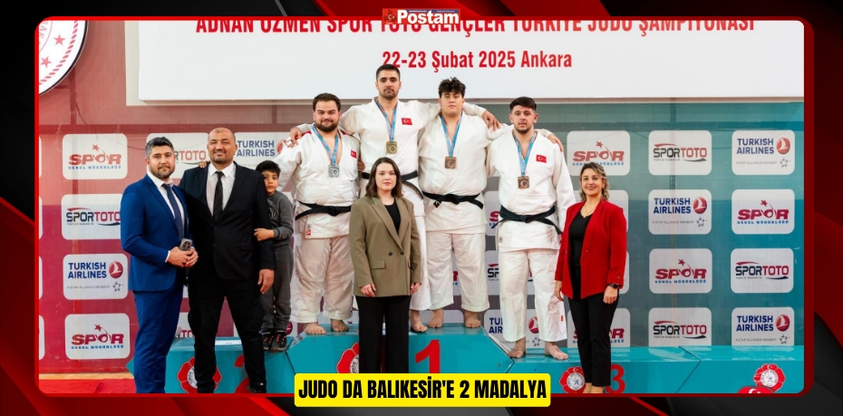 Judo da Balıkesir'e 2 madalya