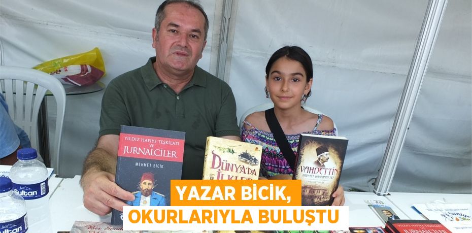 Yazar Bicik, okurlarıyla buluştu