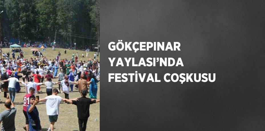 GÖKÇEPINAR YAYLASI’NDA FESTİVAL COŞKUSU