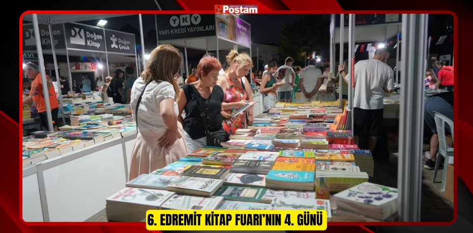 6. Edremit Kitap Fuarı’nın 4. günü