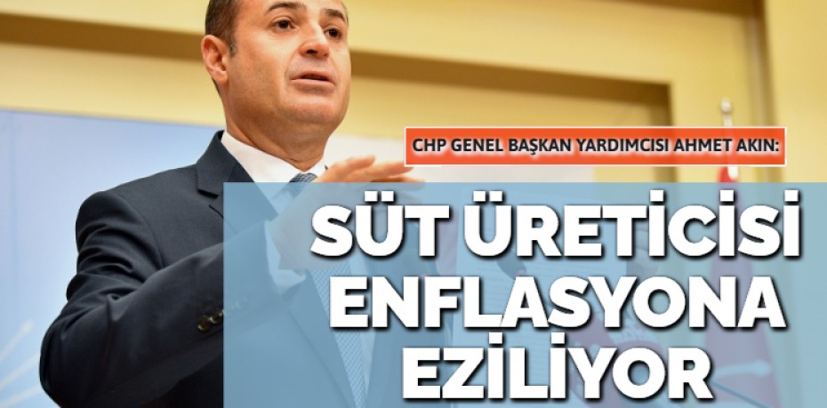 SÜT ÜRETİCİSİ  ENFLASYONA EZİLİYOR