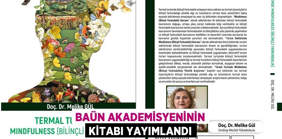 BAÜN Akademisyeninin Kitabı Yayımlandı