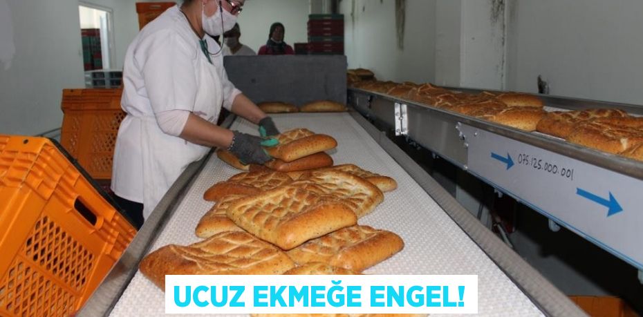 UCUZ EKMEĞE ENGEL!