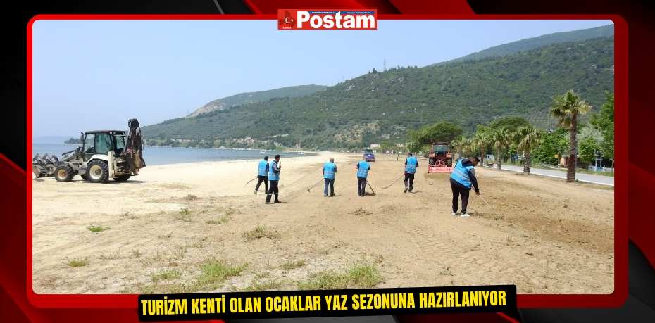 Turizm kenti olan Ocaklar yaz sezonuna hazırlanıyor  