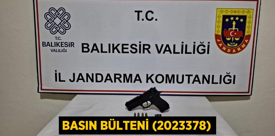 Basın Bülteni (2023378)