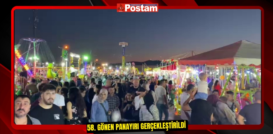 58. Gönen Panayırı gerçekleştirildi  