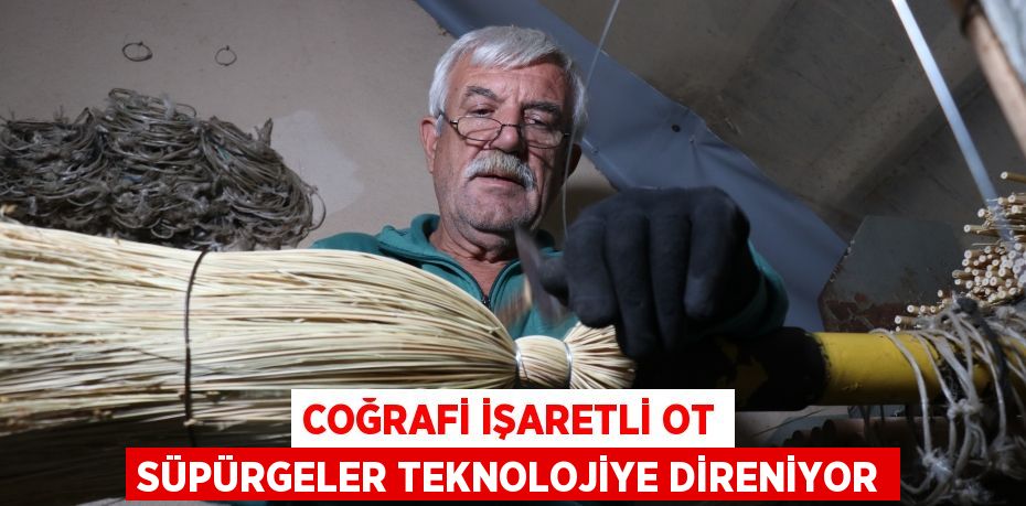 Coğrafi işaretli ot süpürgeler teknolojiye direniyor