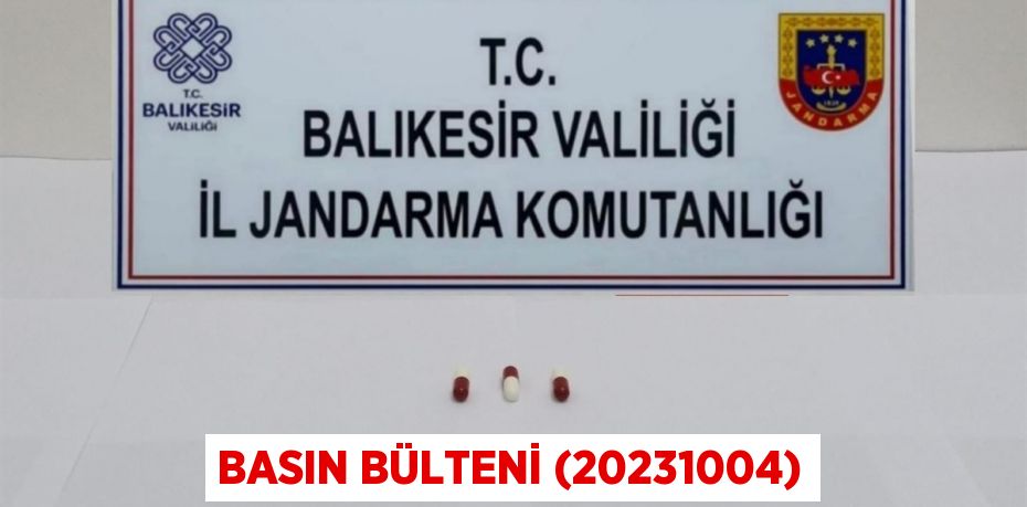 Basın Bülteni (20231004)