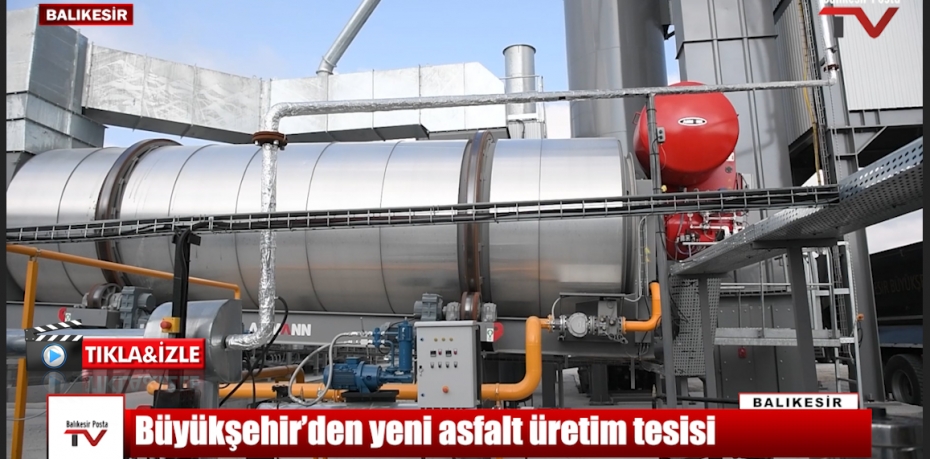Balıkesir’de asfalt serimi daha hızlı ve kesintisiz olacak