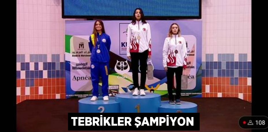 Tebrikler Şampiyon