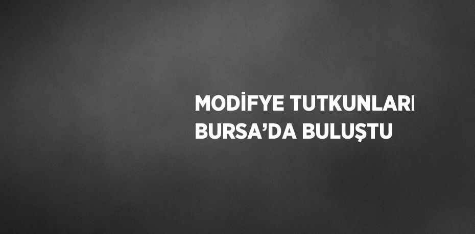 MODİFYE TUTKUNLARI BURSA’DA BULUŞTU