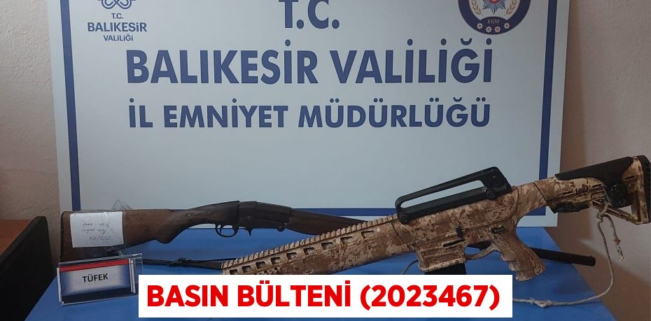 Basın Bülteni (2023467)