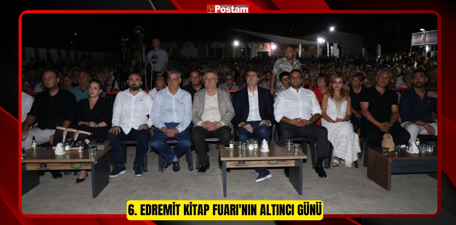 6. Edremit Kitap Fuarı'nın altıncı günü