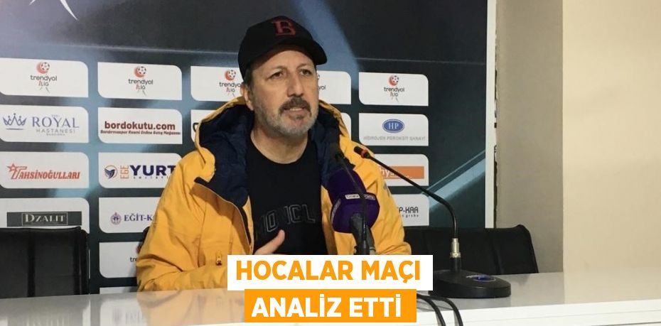 HOCALAR MAÇI ANALİZ ETTİ