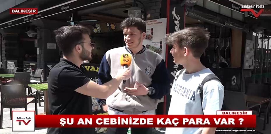 ŞU AN CEBİNİZDE KAÇ PARA VAR ? 6