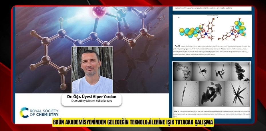 BAÜN AKADEMİSYENİNDEN GELECEĞİN TEKNOLOJİLERİNE IŞIK TUTACAK ÇALIŞMA
