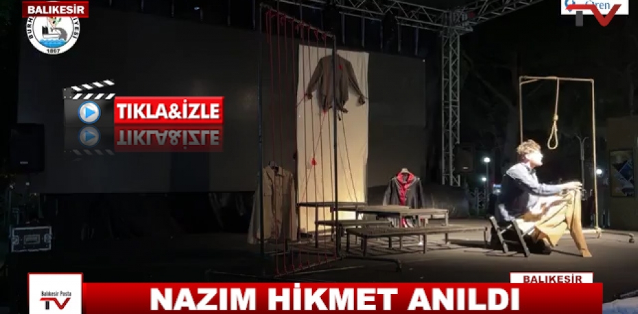 NAZIM HİKMET ANILDI