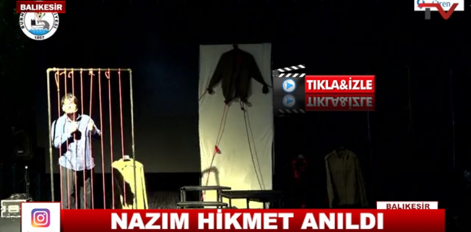 NAZIM HİKMET ANILDI