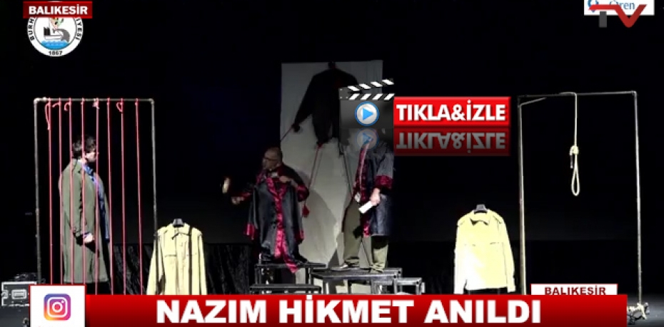 NAZIM HİKMET ANILDI