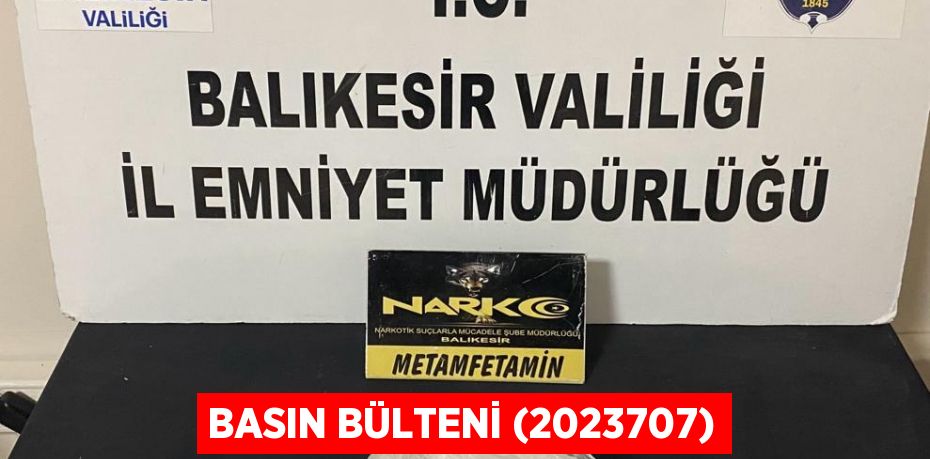 Basın Bülteni (2023707)